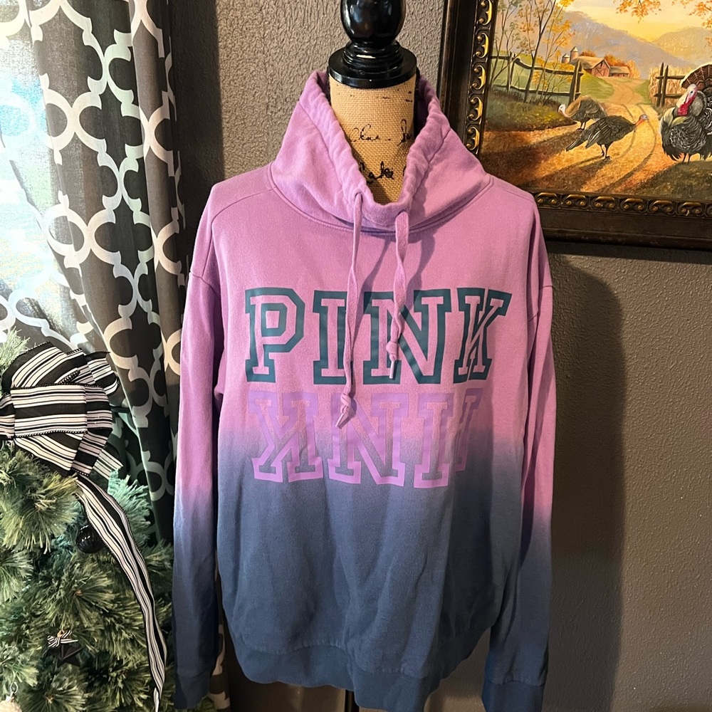 Pink ombré sweatshirt